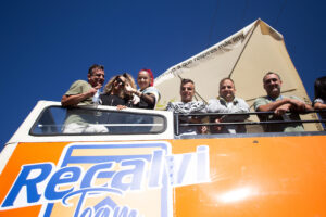 Autobús del Recalvi Team-Rallye Rías Baixas