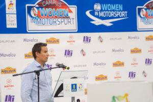 Néstor Santana Campus Woman in Motorsport