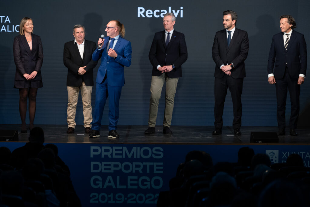 Chema Rodríguez agradecimiento premios gala deporte galego