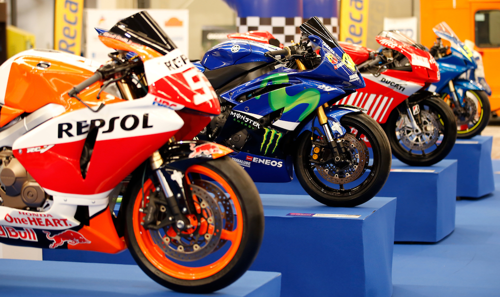 Colección Moto GP de la Fundación Recalvi
