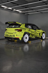Škoda Fabia RS Rally2 Recalvi Team