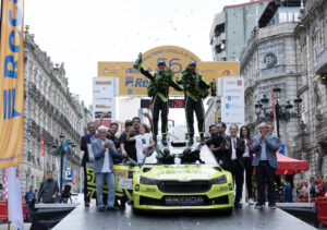 Alberto Iglesias Pin y Cohete Suárez 56 Rallye Recalvi Rías Baixas