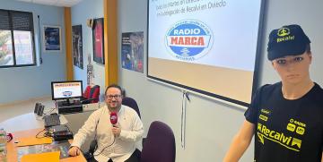 Recalvi Norte se convierte en estudio de radio para Marca Motor