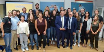 Recalvi acoge la presentación oficial del Celta Zorka de Baloncesto